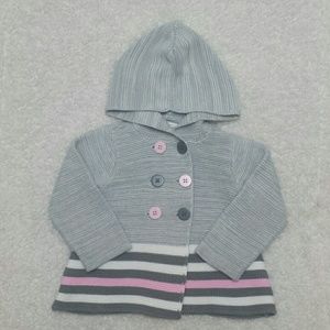 Knitted Hooded Sweater